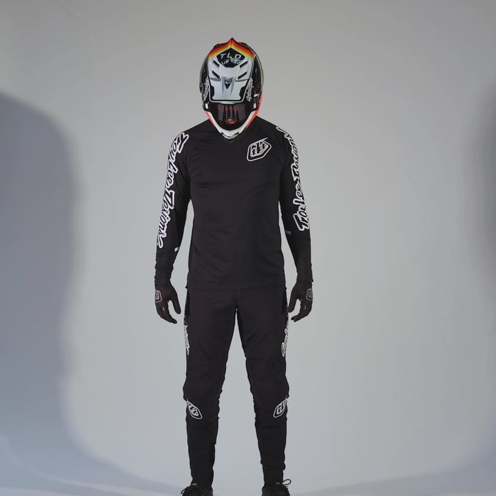 Troy Lee Sprint Ultra Jersey Mono Black