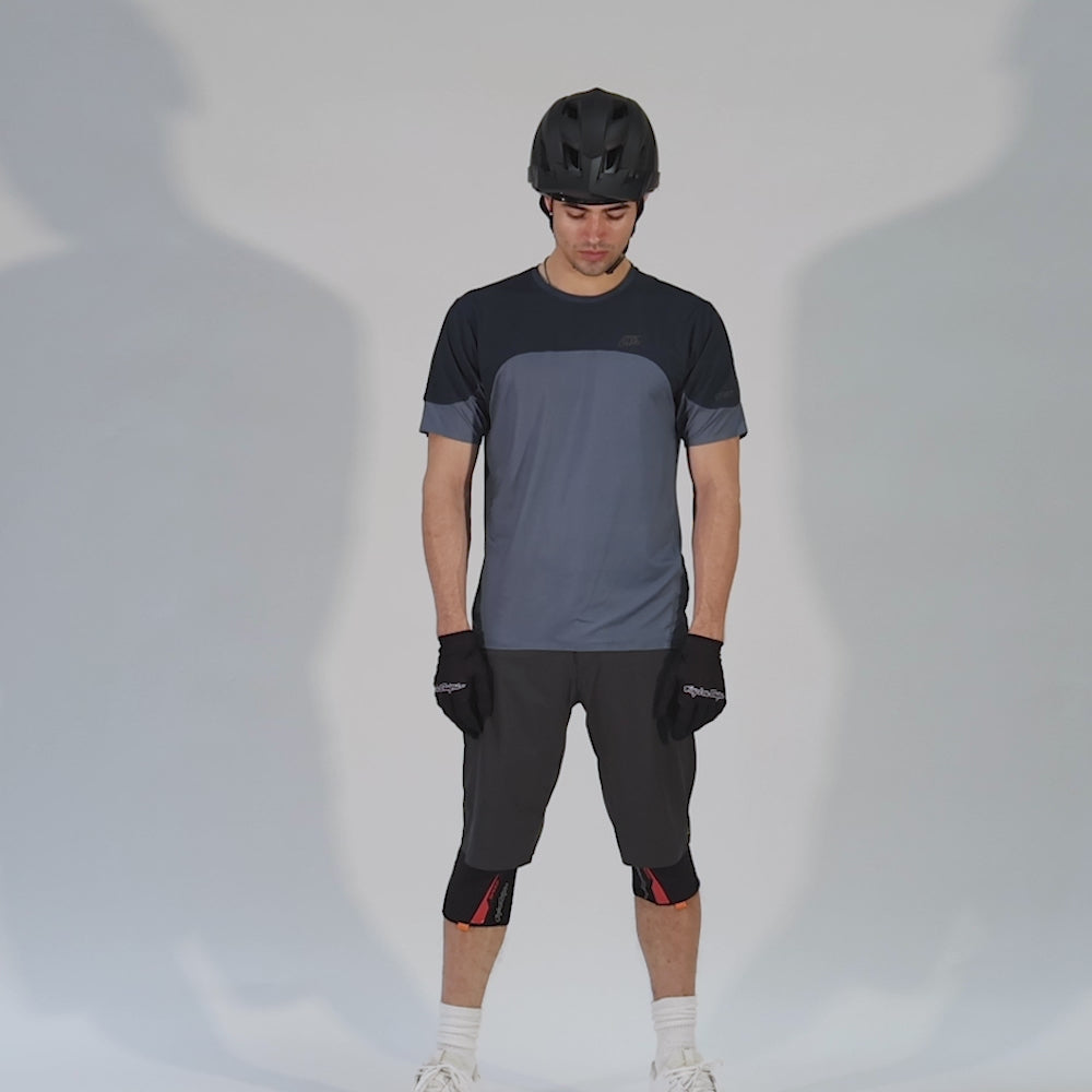 Troy Lee Skyline Short W/Liner Mono Charcoal