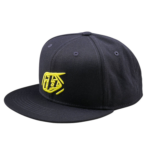 TLD Flat Bill Snapback Badge Navy