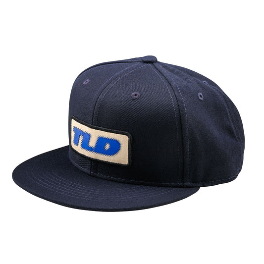 TLD Flat Bill Snapback Fade Out Navy