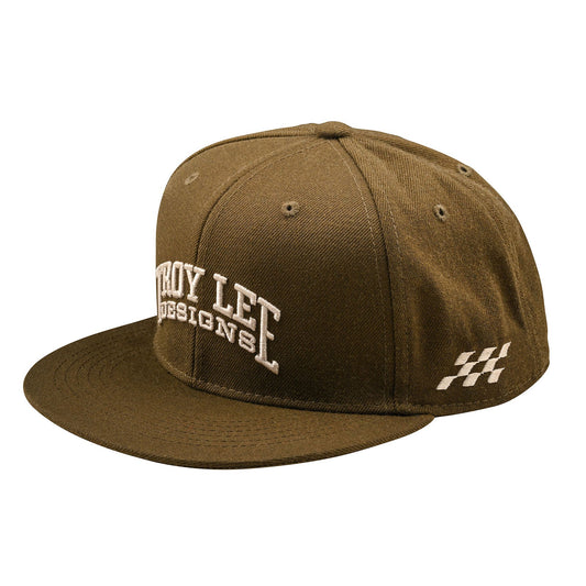 TLD Flat Bill Snapback Scholar Olive