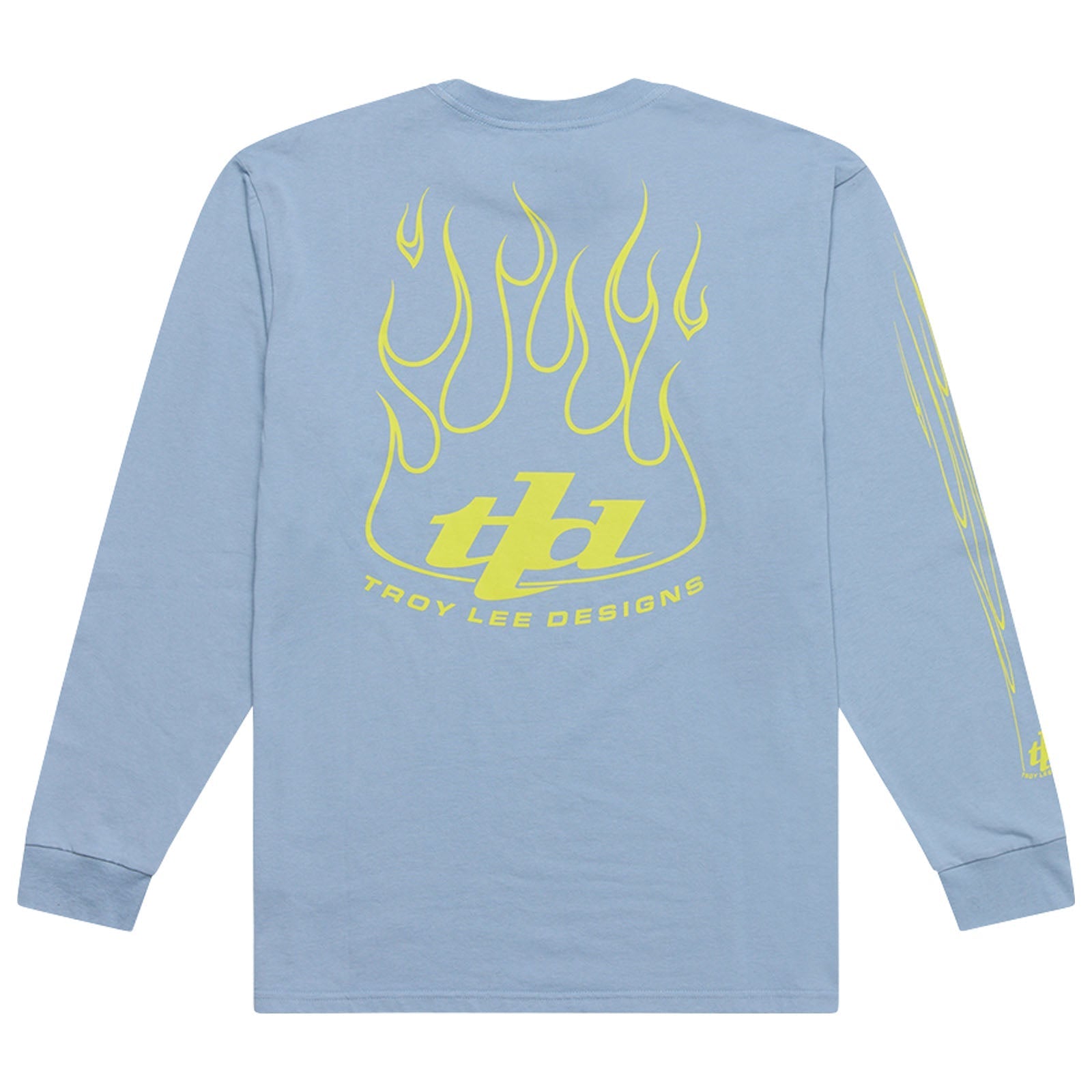 TLD Long Sleeve Tee Torched Smoke Blue