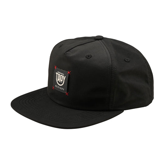 TLD Unstructured Snapback Smiley Black