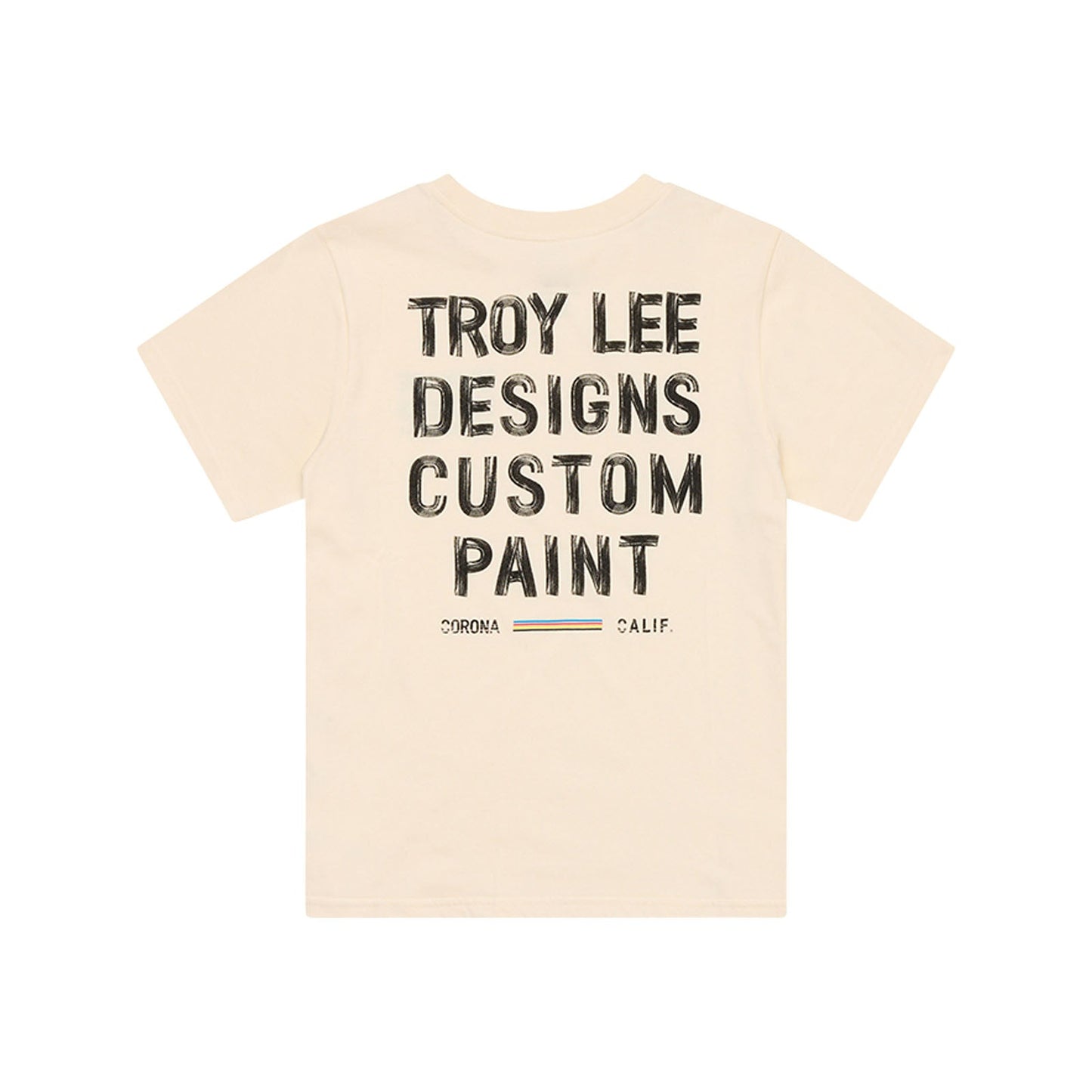 TLD Womens Short Sleeve Tee Paint Shop Vintage White