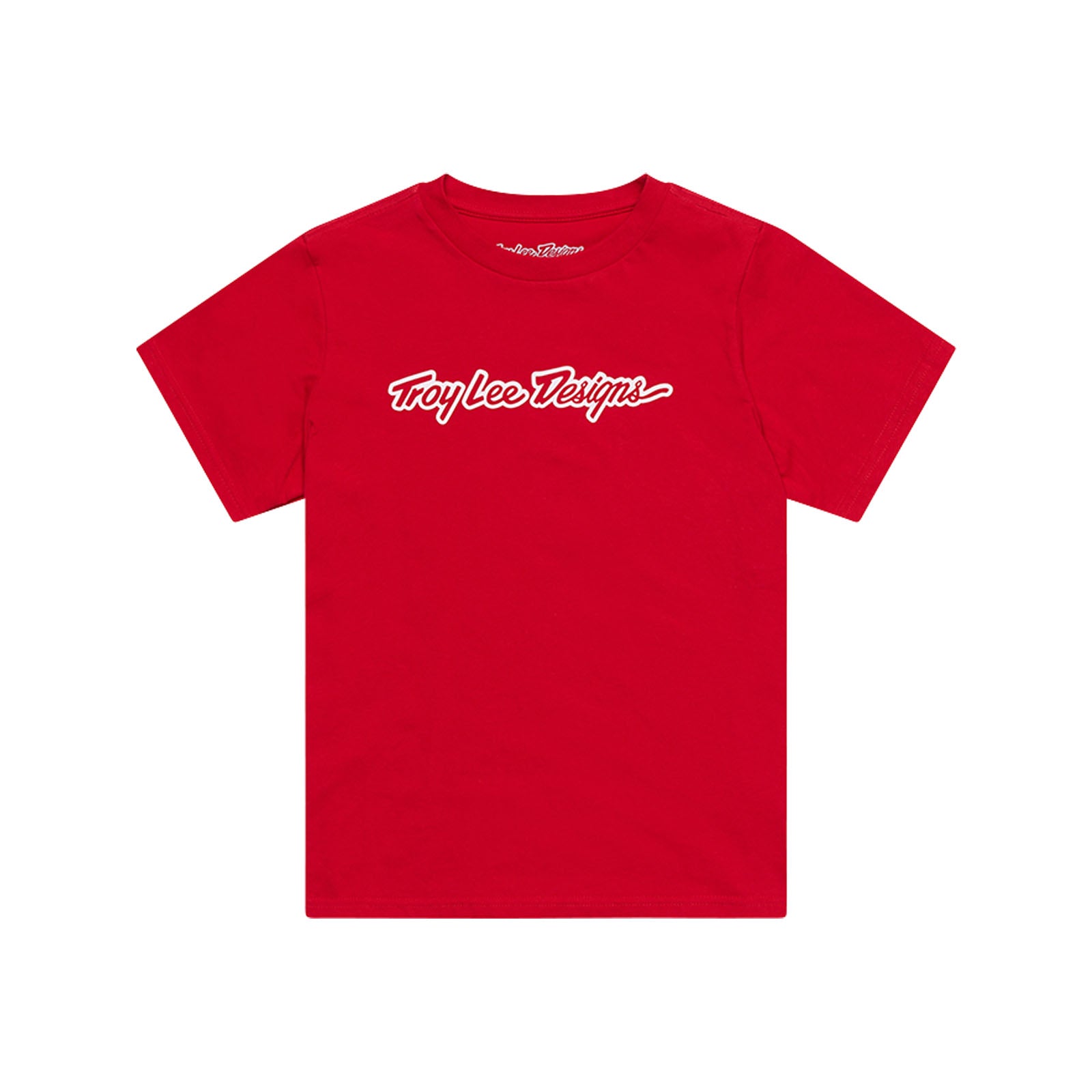 TLD Youth Short Sleeve Tee Signature Team Red