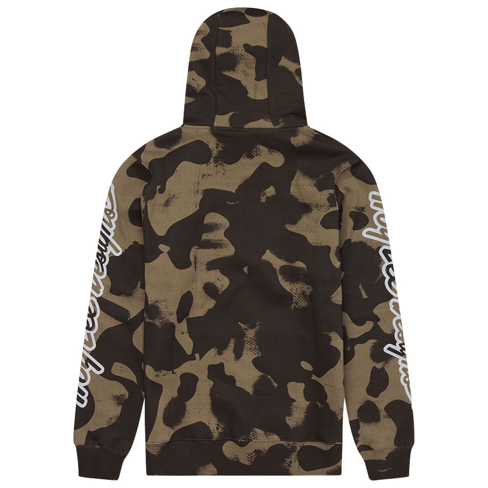 TLD Zip Up Hoodie Branded Olive Camo