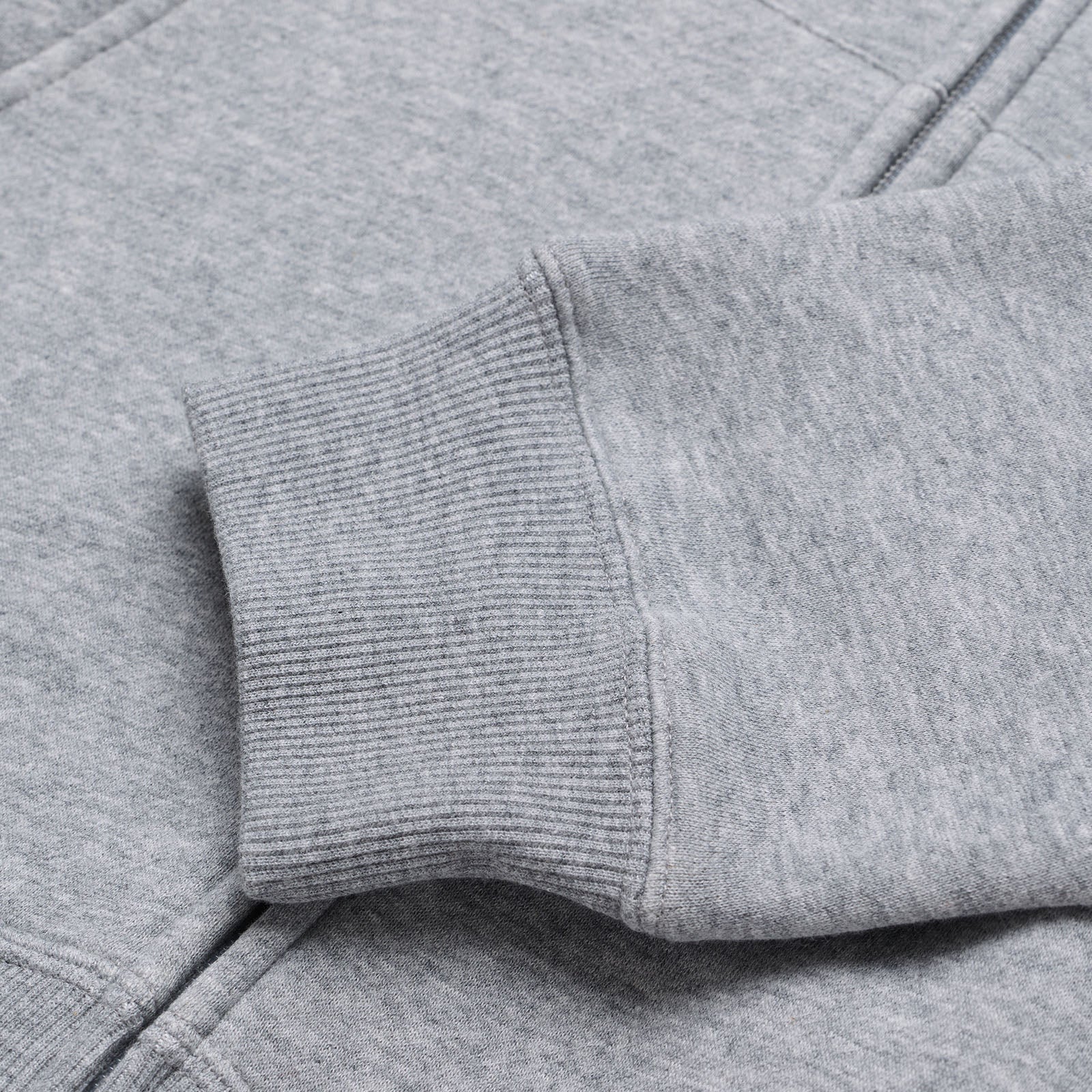 TLD Zip Up Hoodie Signature Grey Heather