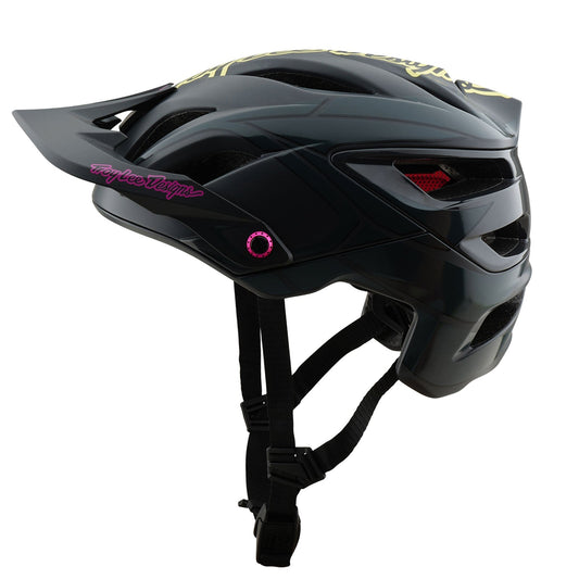 TLD A3 Helmet W/MIPS Ghostwing Charcoal