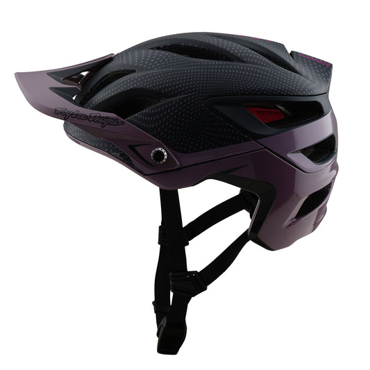 TLD A3 Helmet W/MIPS Halo Purple