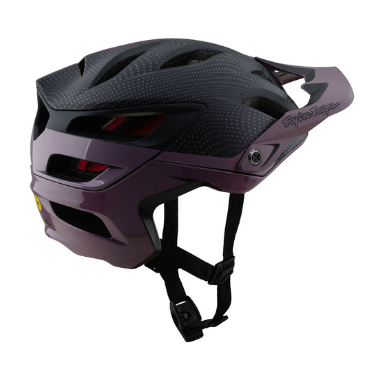TLD A3 Helmet W/MIPS Halo Purple