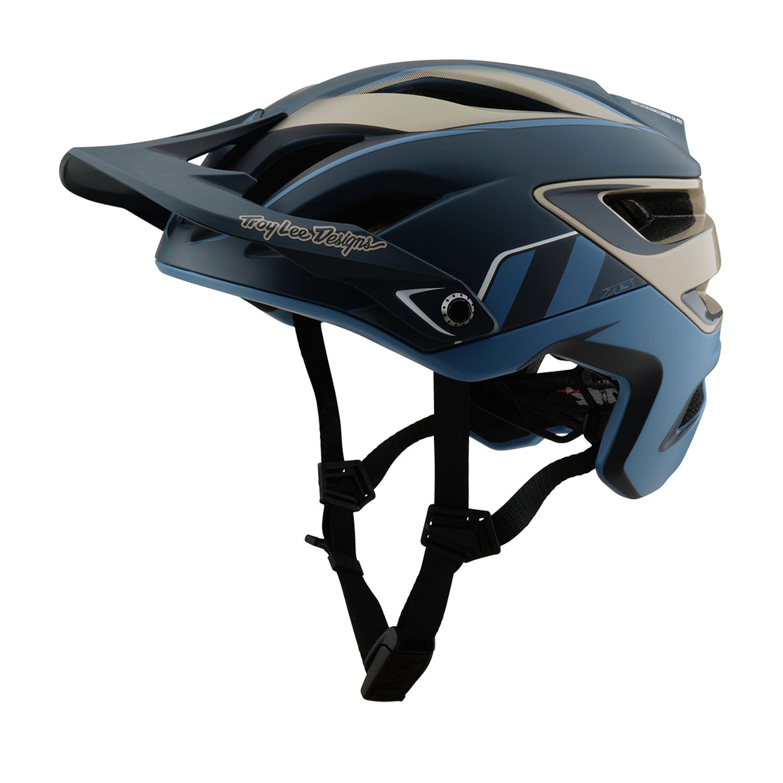 TLD A3 Helmet W/MIPS Intake Smoke