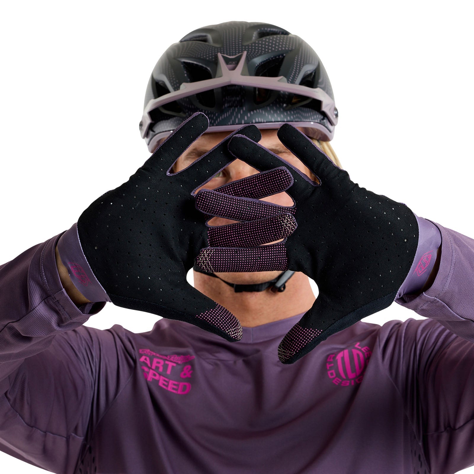 TLD Ace 2.0 Glove Radioscape Deep Purple