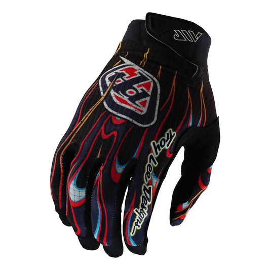 TLD Youth Air Glove Torched Black / Red