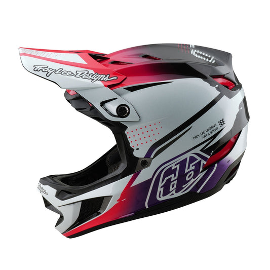 TLD D4 Carbon Helmet W/MIPS Drip White