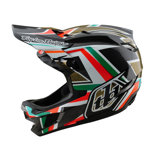 TLD D4 Carbon Helmet W/MIPS Frames Black / Gold
