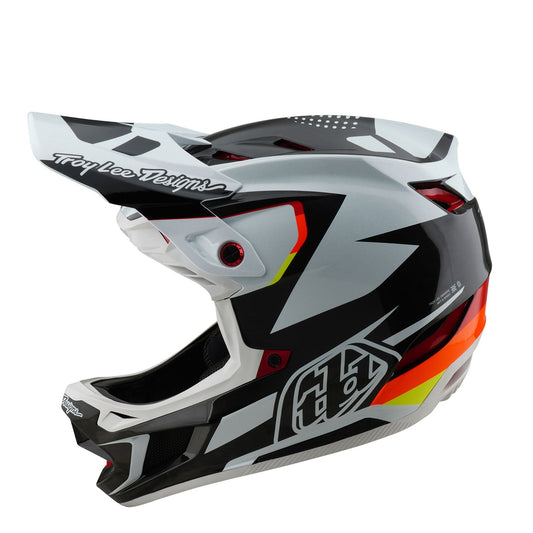 TLD D4 Carbon Helmet W/MIPS Optic Black