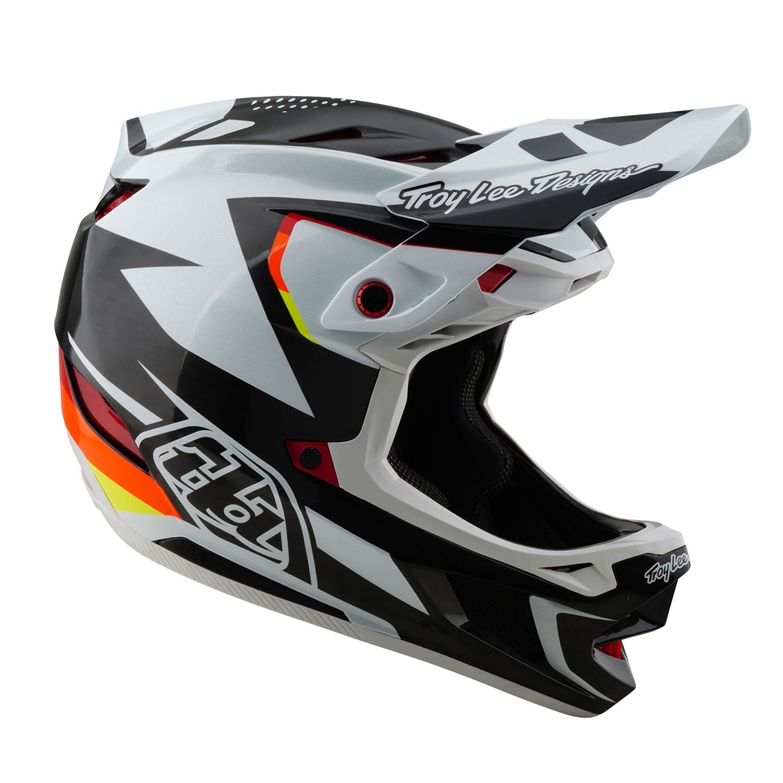TLD D4 Carbon Helmet W/MIPS Optic Black