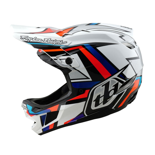 TLD D4 Composite Helmet W/MIPS Frames White / Silver