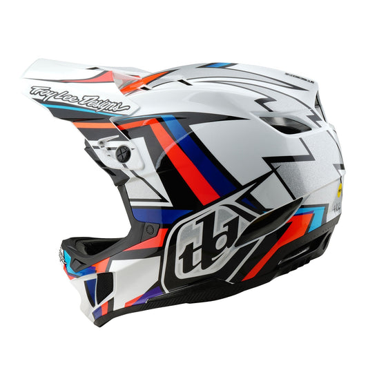 TLD D4 Composite Helmet W/MIPS Frames White / Silver