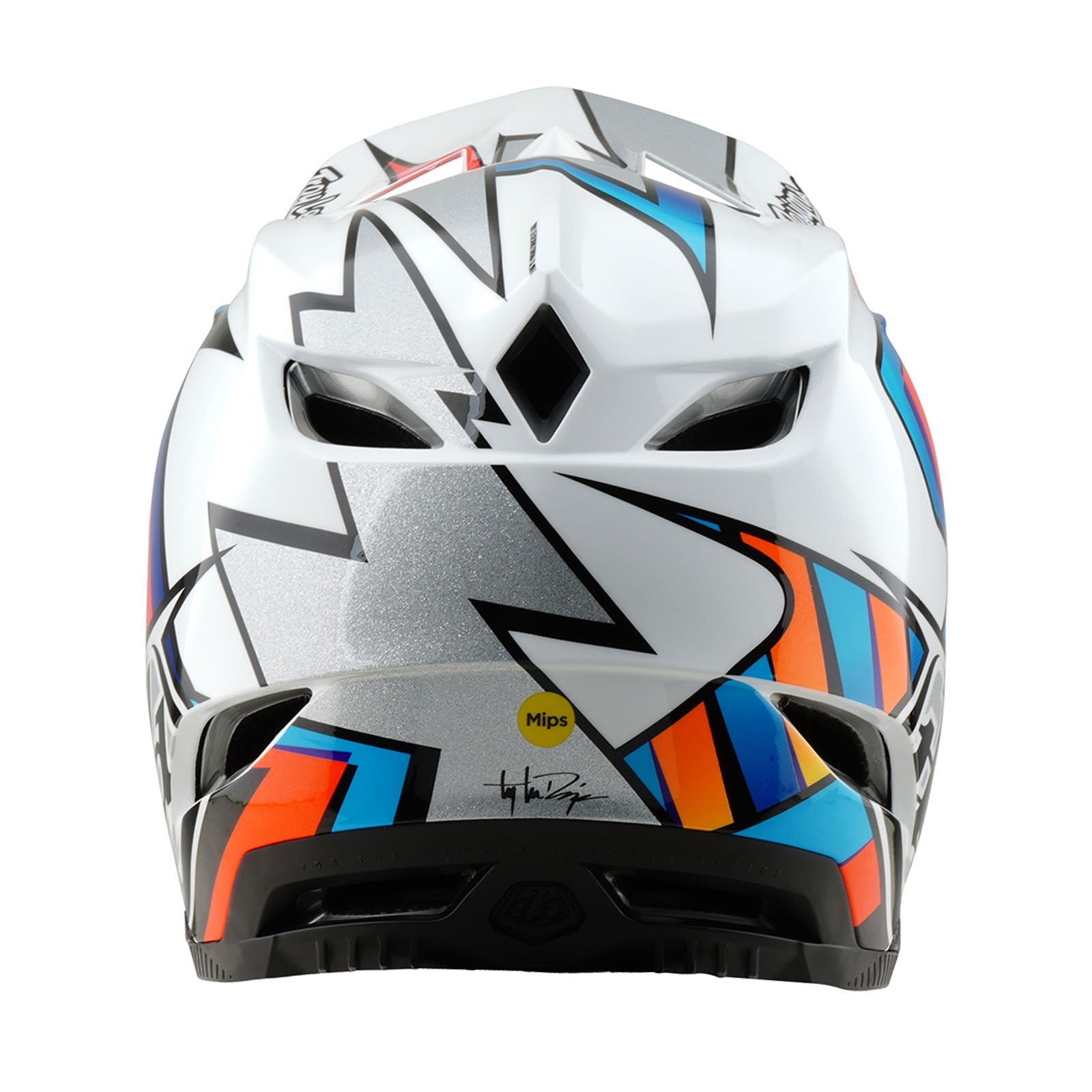 TLD D4 Composite Helmet W/MIPS Frames White / Silver