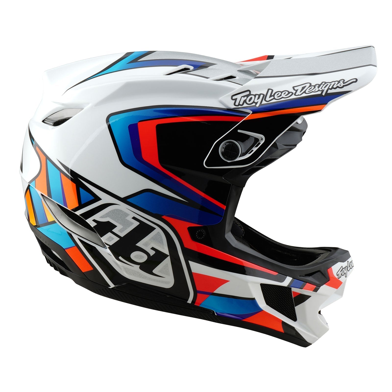 TLD D4 Composite Helmet W/MIPS Frames White / Silver
