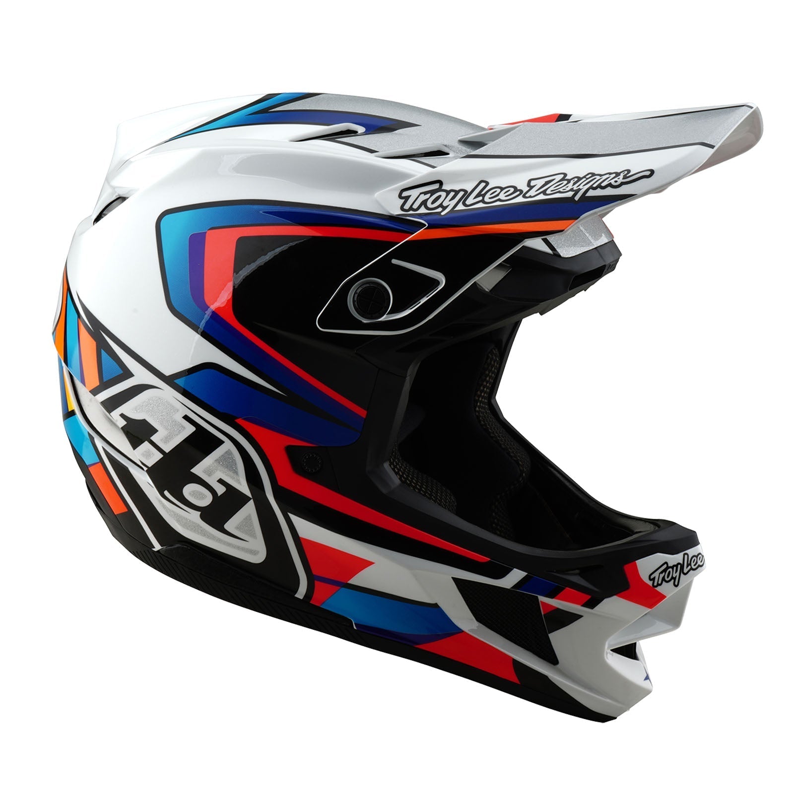 TLD D4 Composite Helmet W/MIPS Frames White / Silver