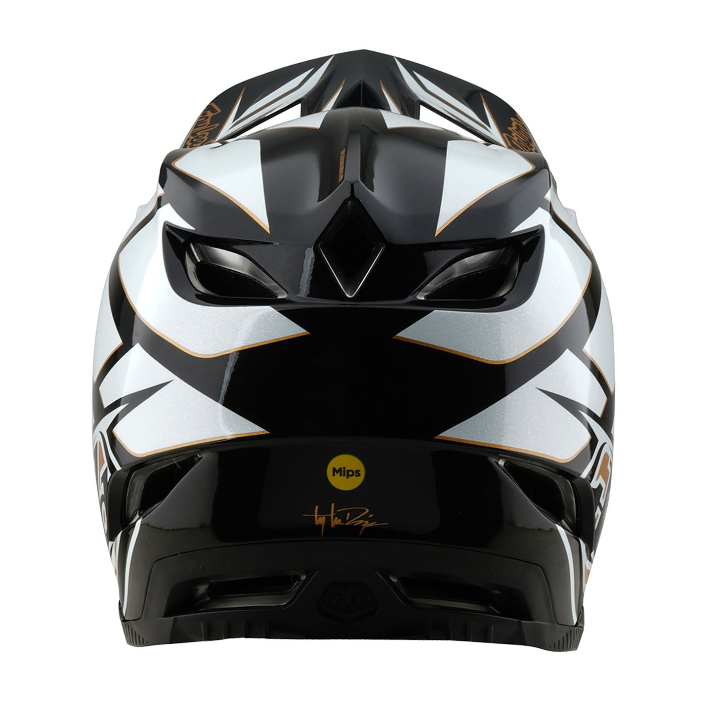 TLD D4 Composite Helmet W/MIPS Ghostwing White