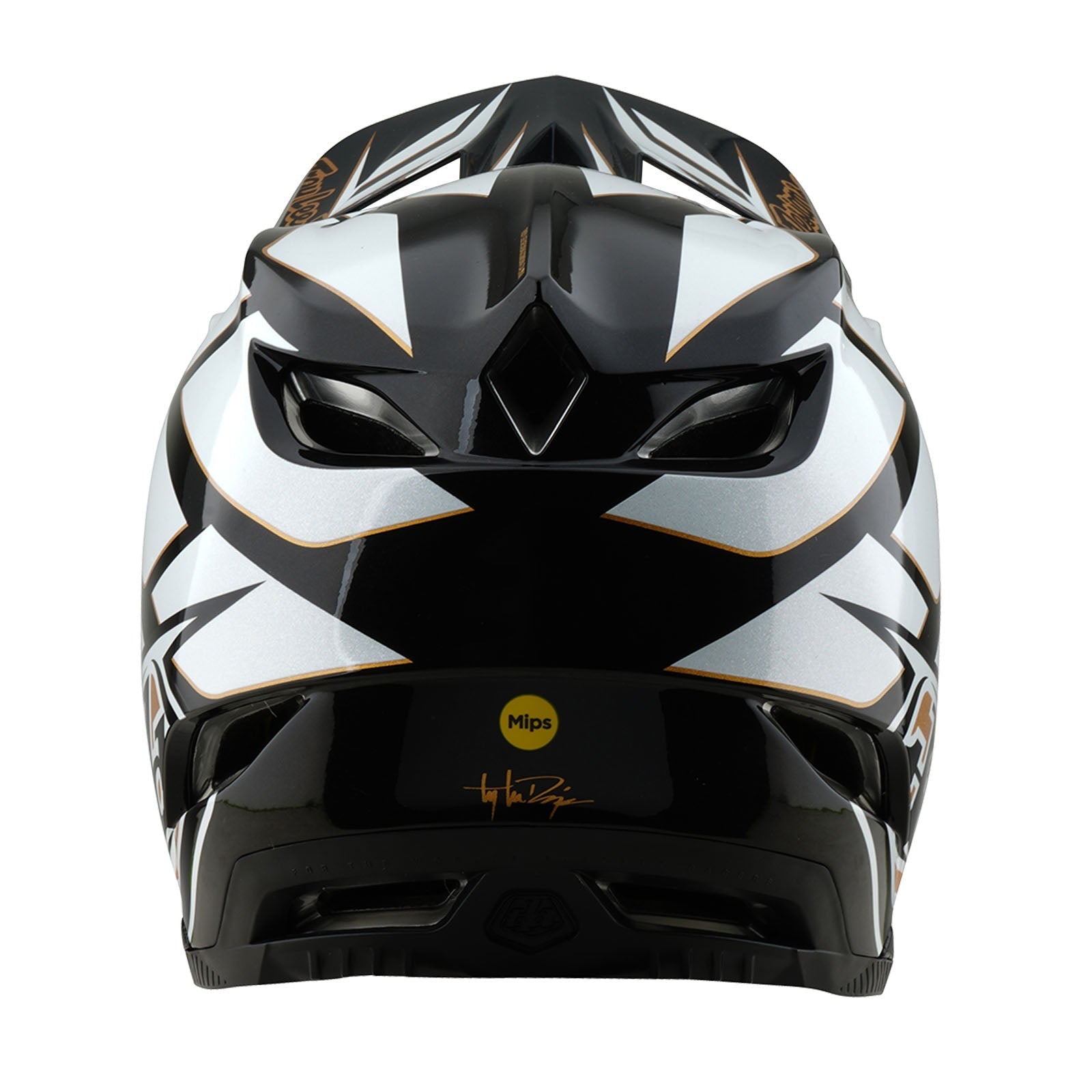 TLD D4 Composite Helmet W/MIPS Ghostwing White