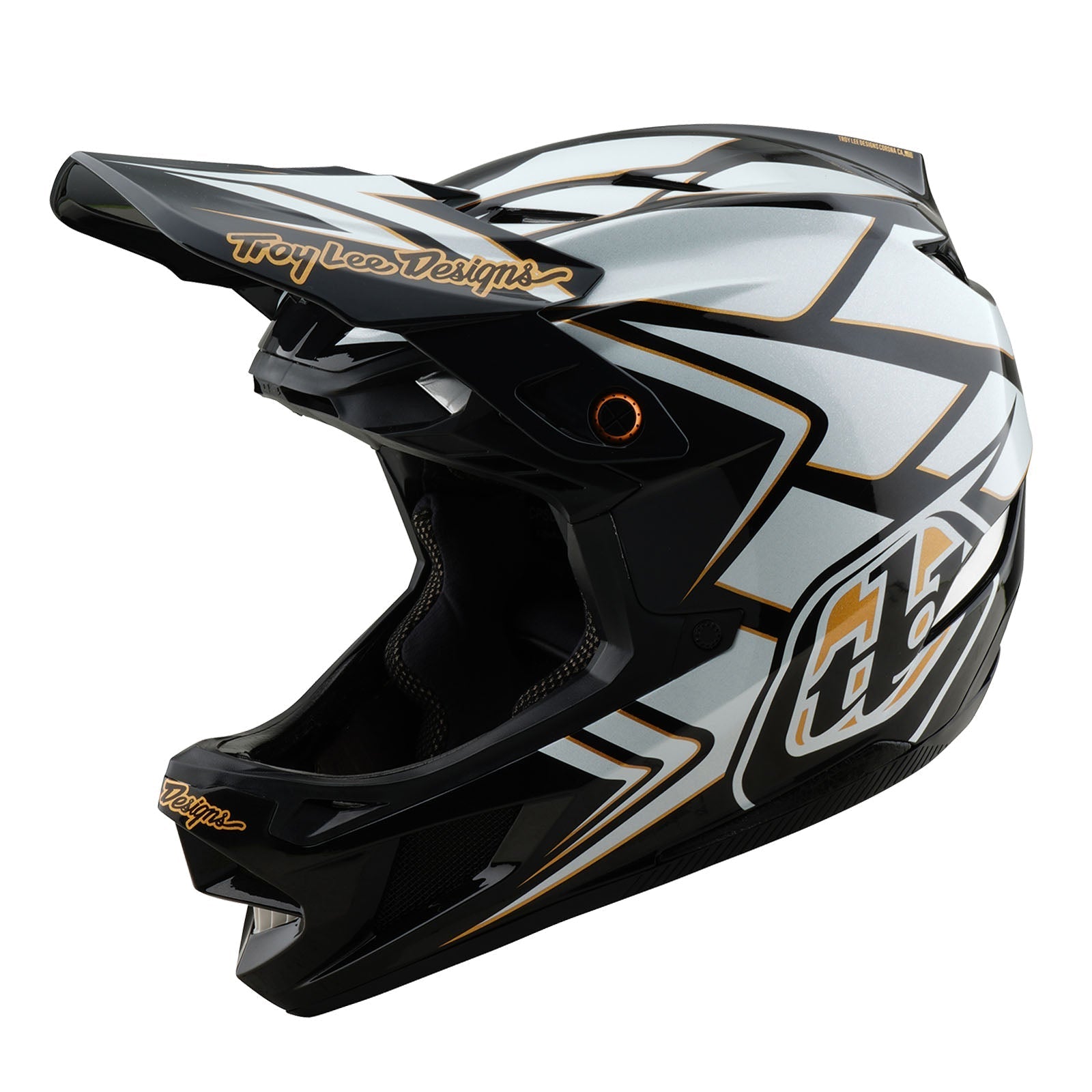TLD D4 Composite Helmet W/MIPS Ghostwing White