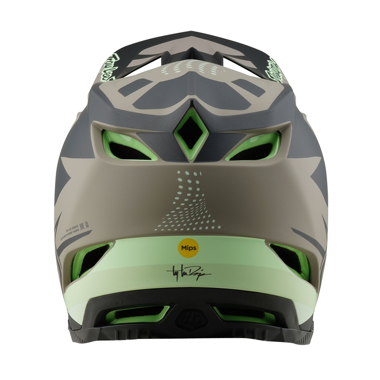 TLD D4 Composite Helmet W/MIPS Optic Timber