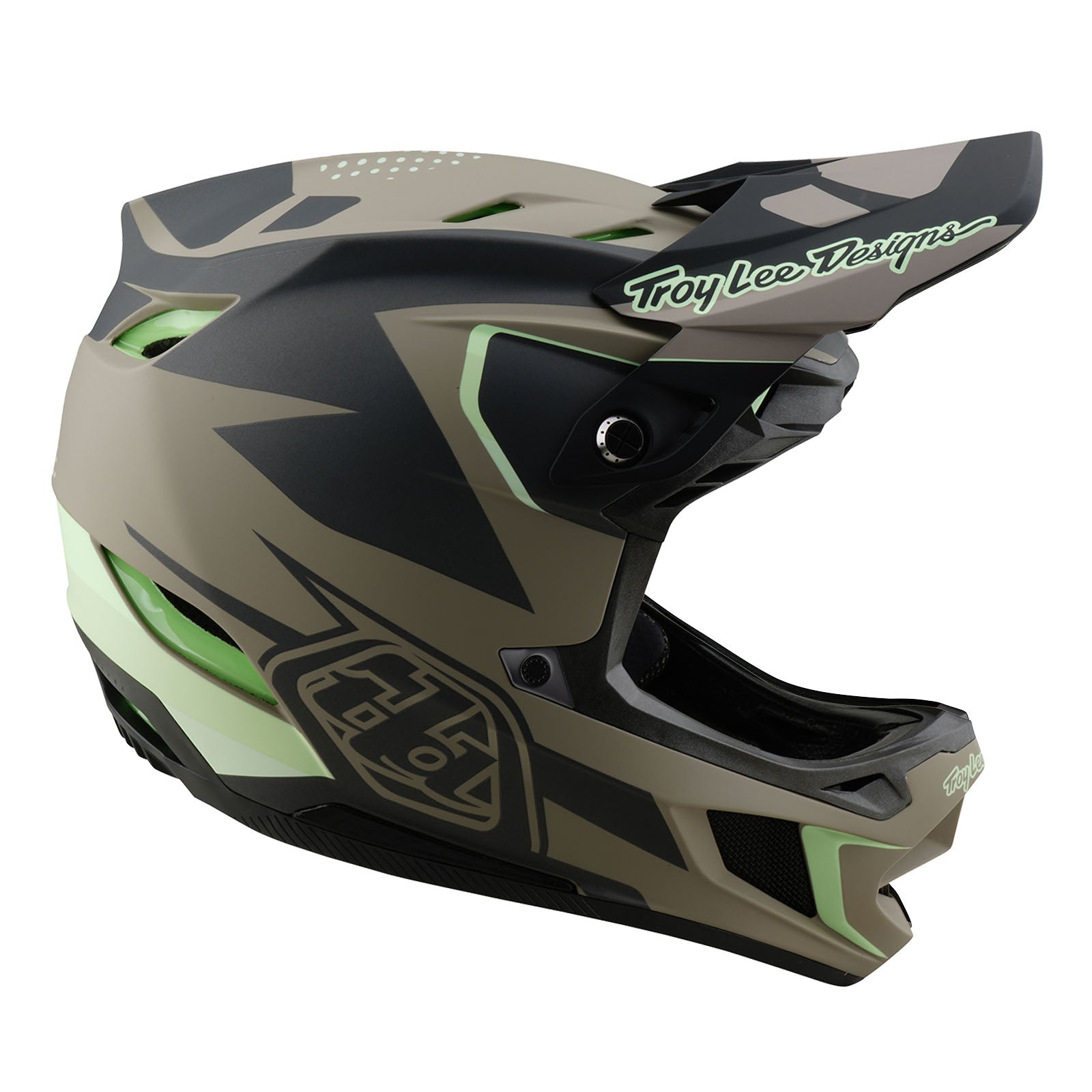 TLD D4 Composite Helmet W/MIPS Optic Timber