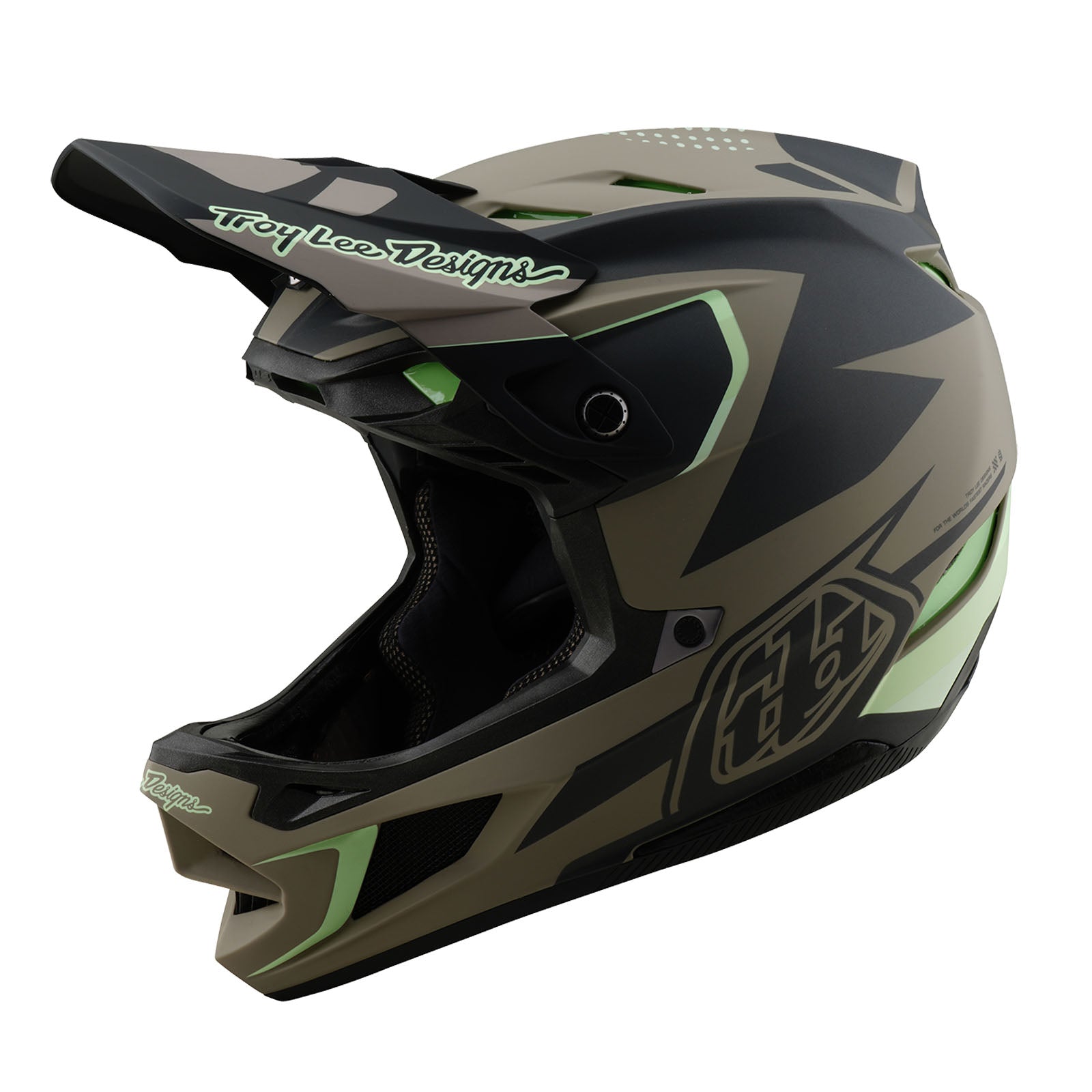TLD D4 Composite Helmet W/MIPS Optic Timber
