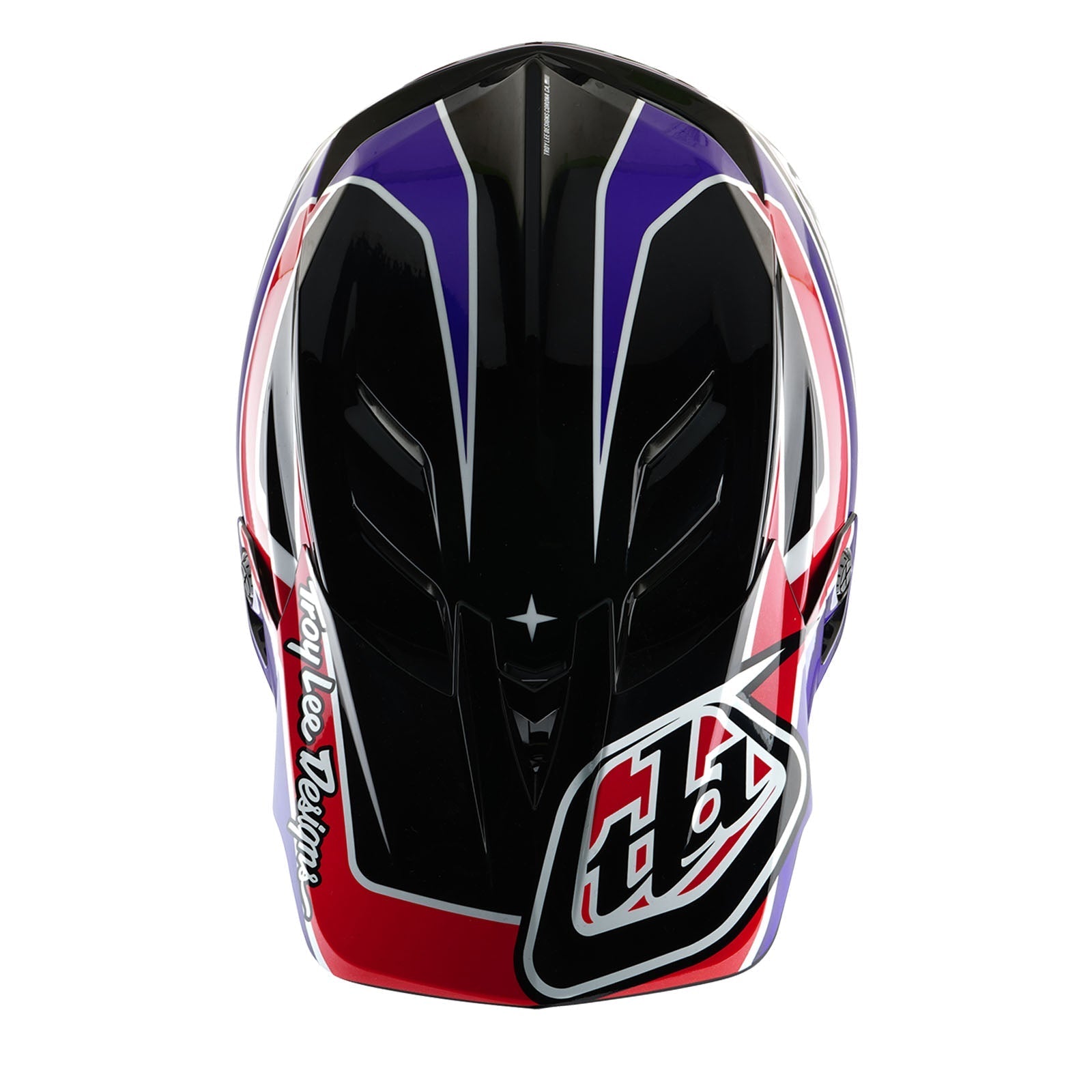 TLD D4 Polyacrylite Helmet W/MIPS Linear Black