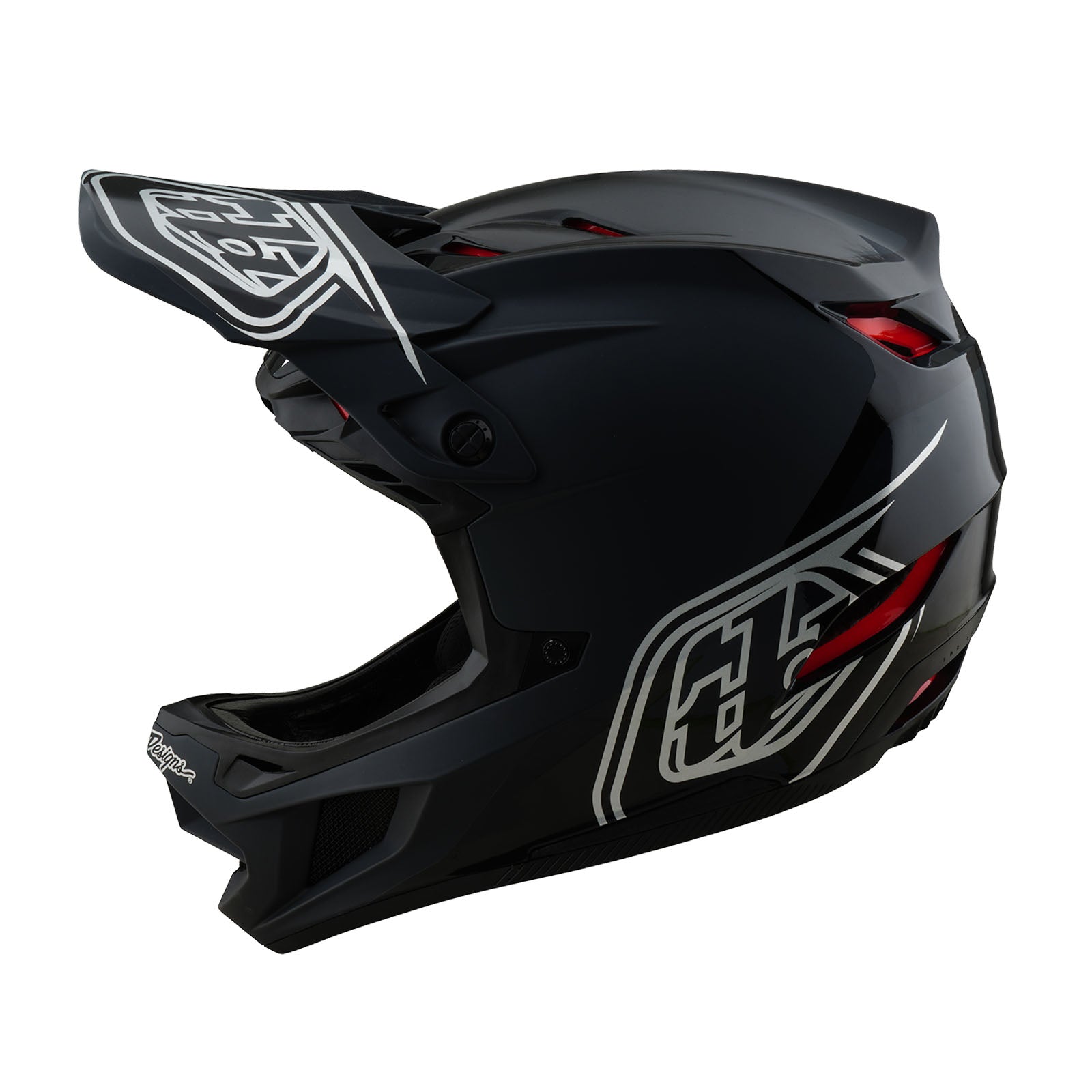 TLD D4 Polyacrylite Helmet W/MIPS Shadow Black