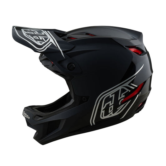 TLD D4 Polyacrylite Helmet W/MIPS Shadow Black