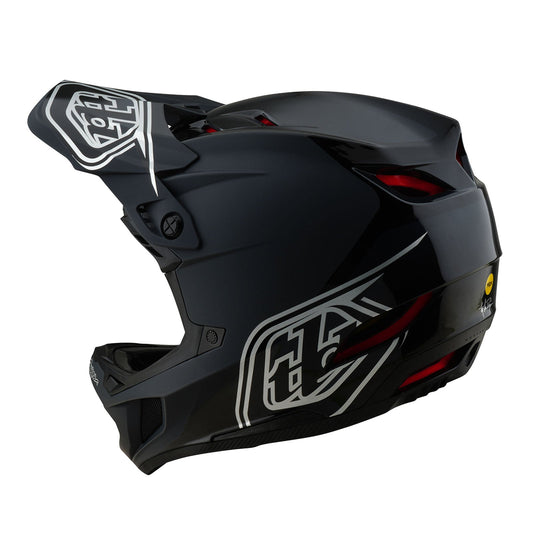 TLD D4 Polyacrylite Helmet W/MIPS Shadow Black
