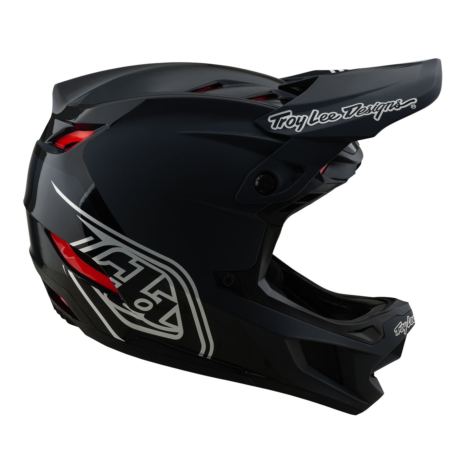 TLD D4 Polyacrylite Helmet W/MIPS Shadow Black