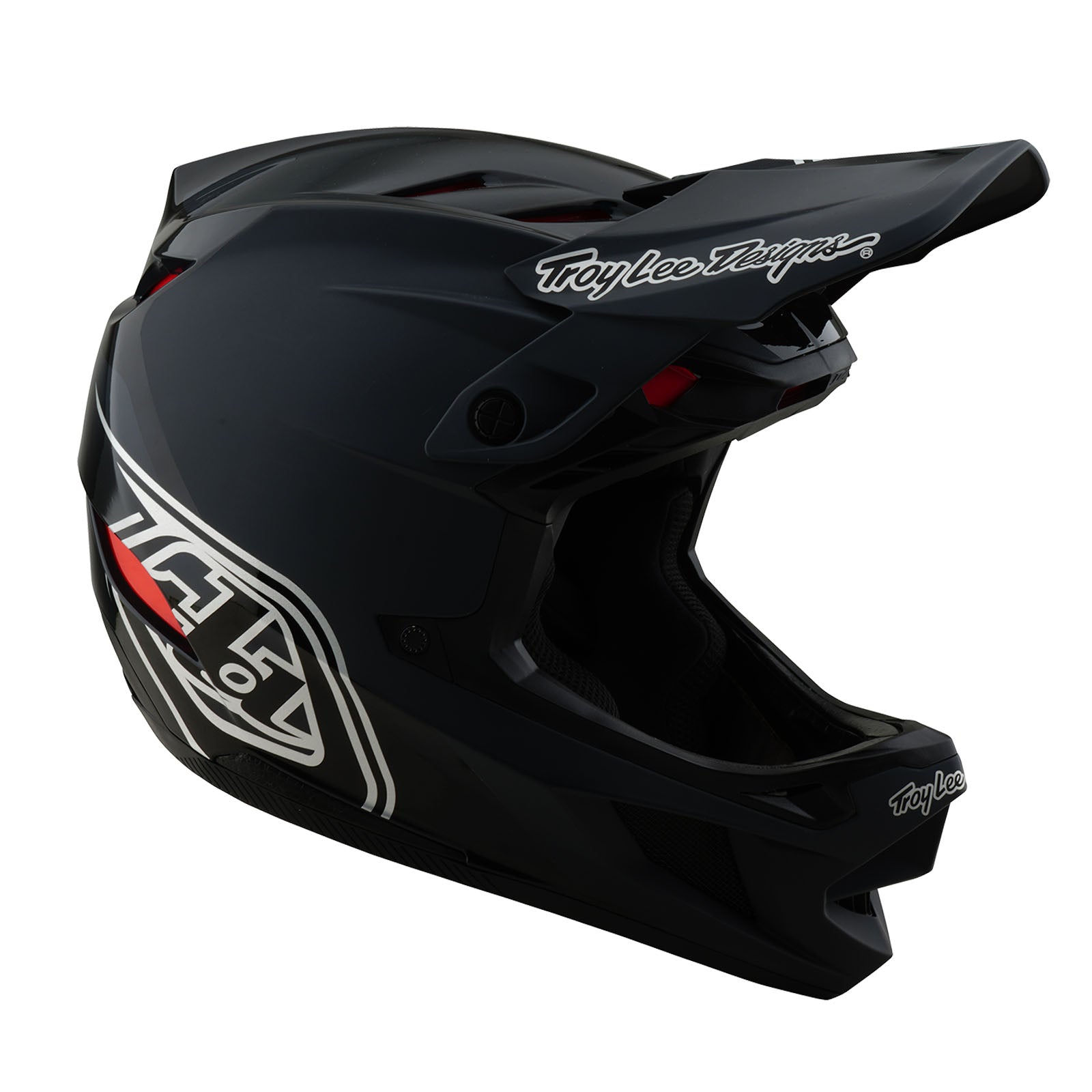 TLD D4 Polyacrylite Helmet W/MIPS Shadow Black