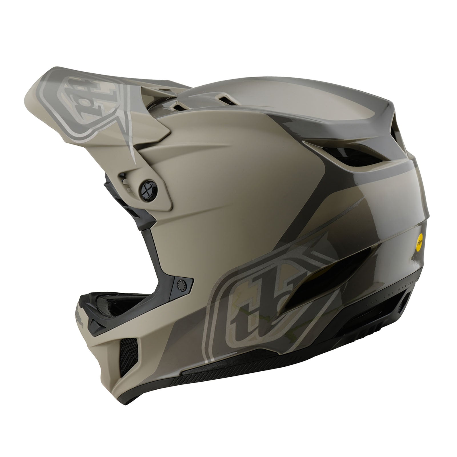 TLD D4 Polyacrylite Helmet W/MIPS Shadow Timber
