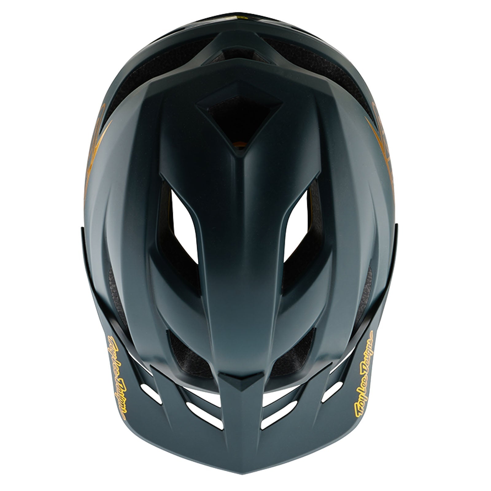 TLD Flowline Helmet W/MIPS Point Grey / Gold