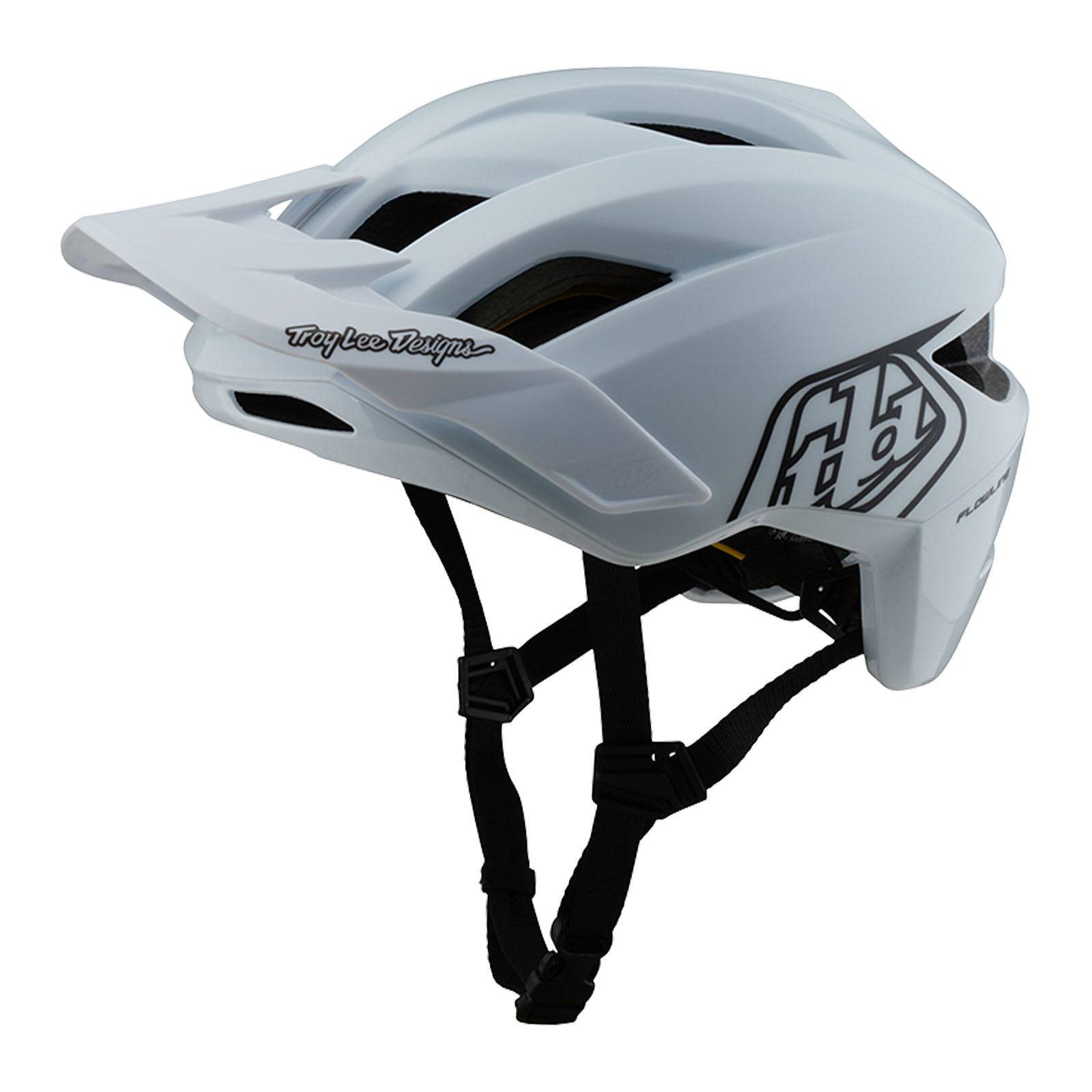 TLD Flowline Helmet W/MIPS Point White / Black