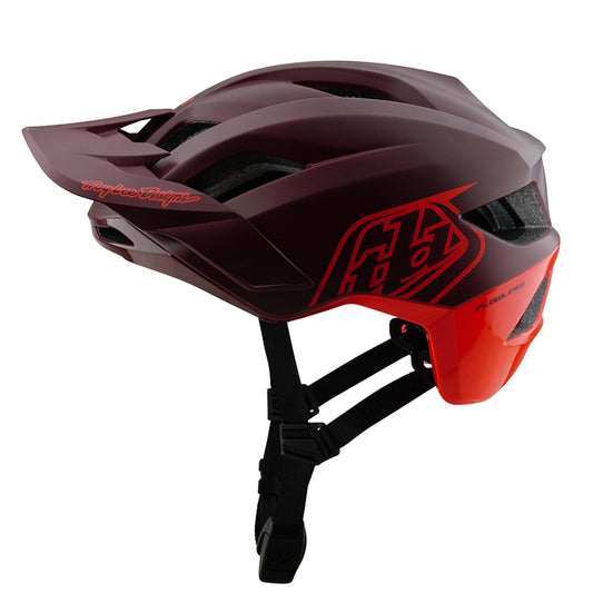 TLD Flowline SE Helmet W/MIPS Badge Maroon