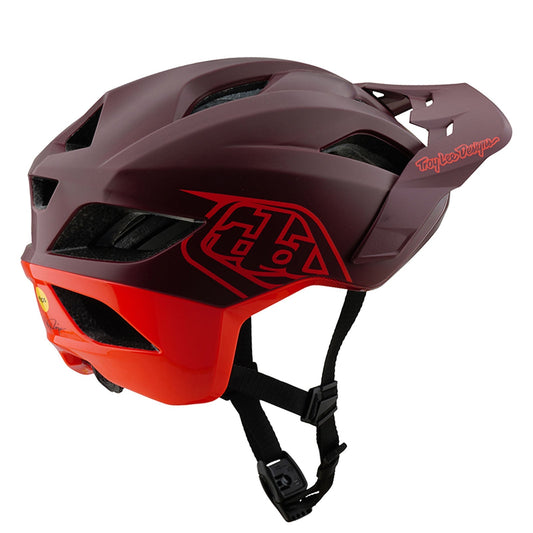 TLD Flowline SE Helmet W/MIPS Badge Maroon