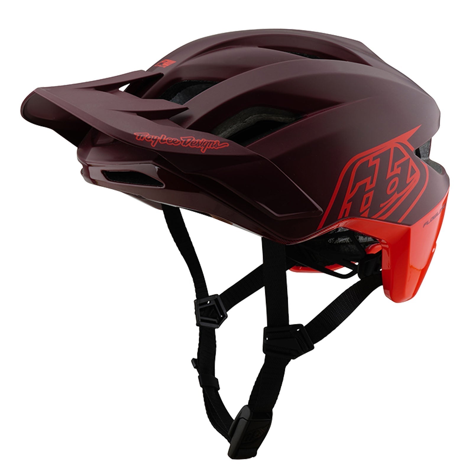 TLD Flowline SE Helmet W/MIPS Badge Maroon