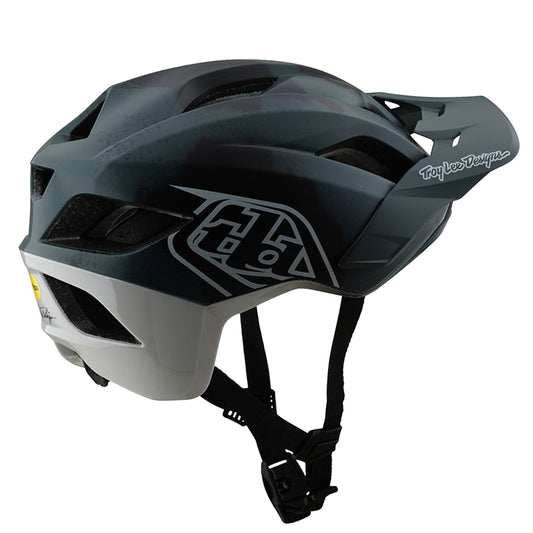 TLD Flowline SE Helmet W/MIPS Badge Camo Gray