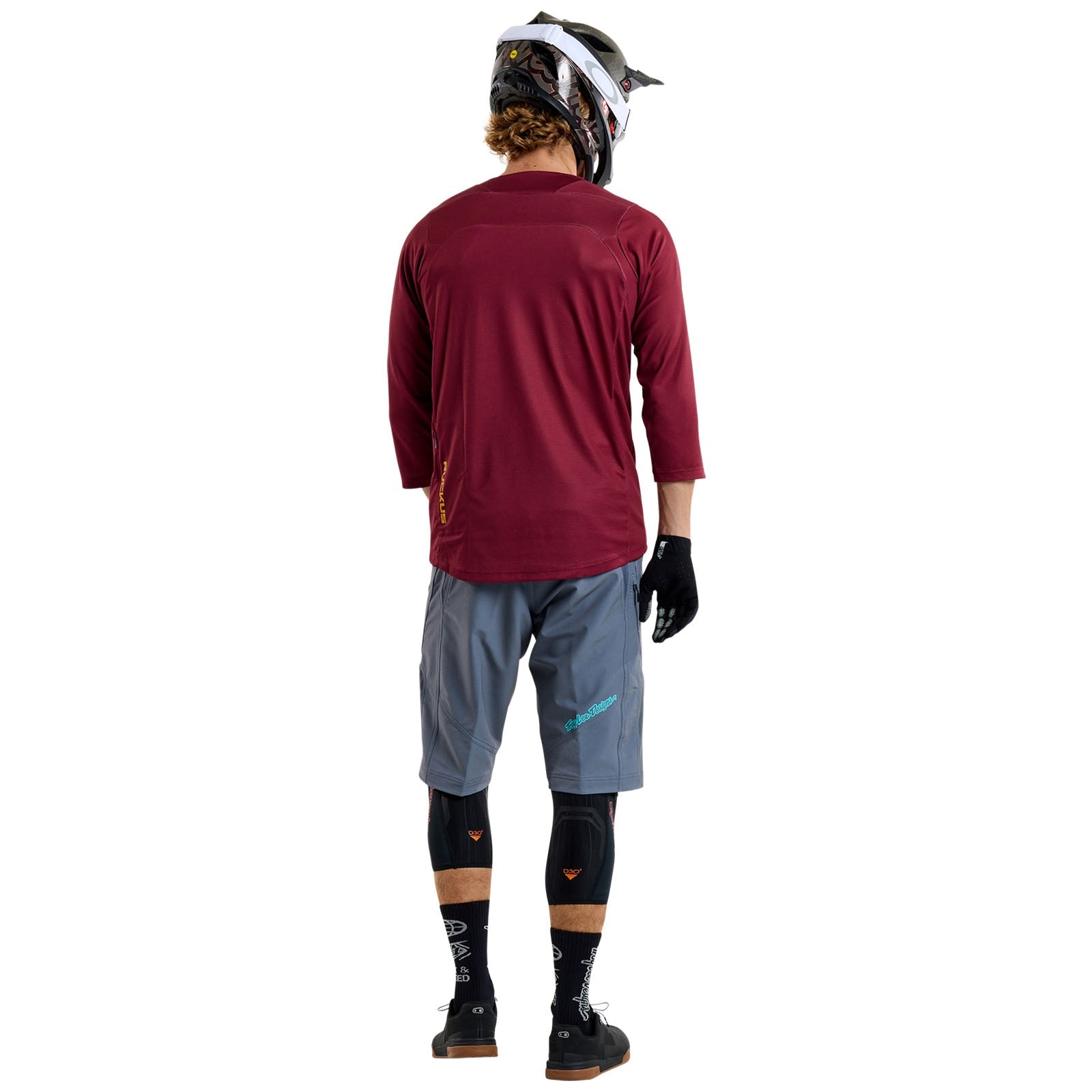 TLD Ruckus 3/4 Jersey Spun Oxblood