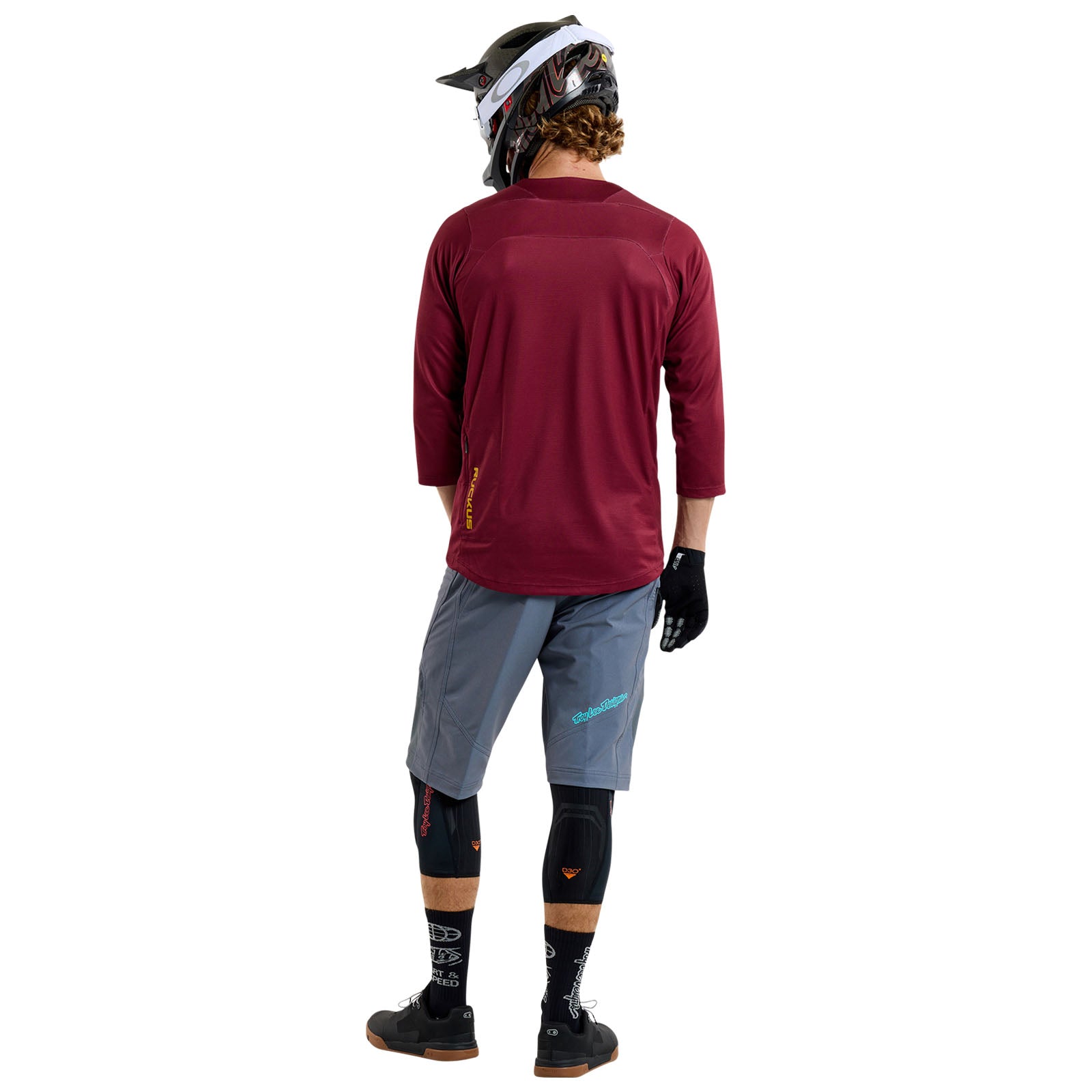 TLD Ruckus 3/4 Jersey Spun Oxblood