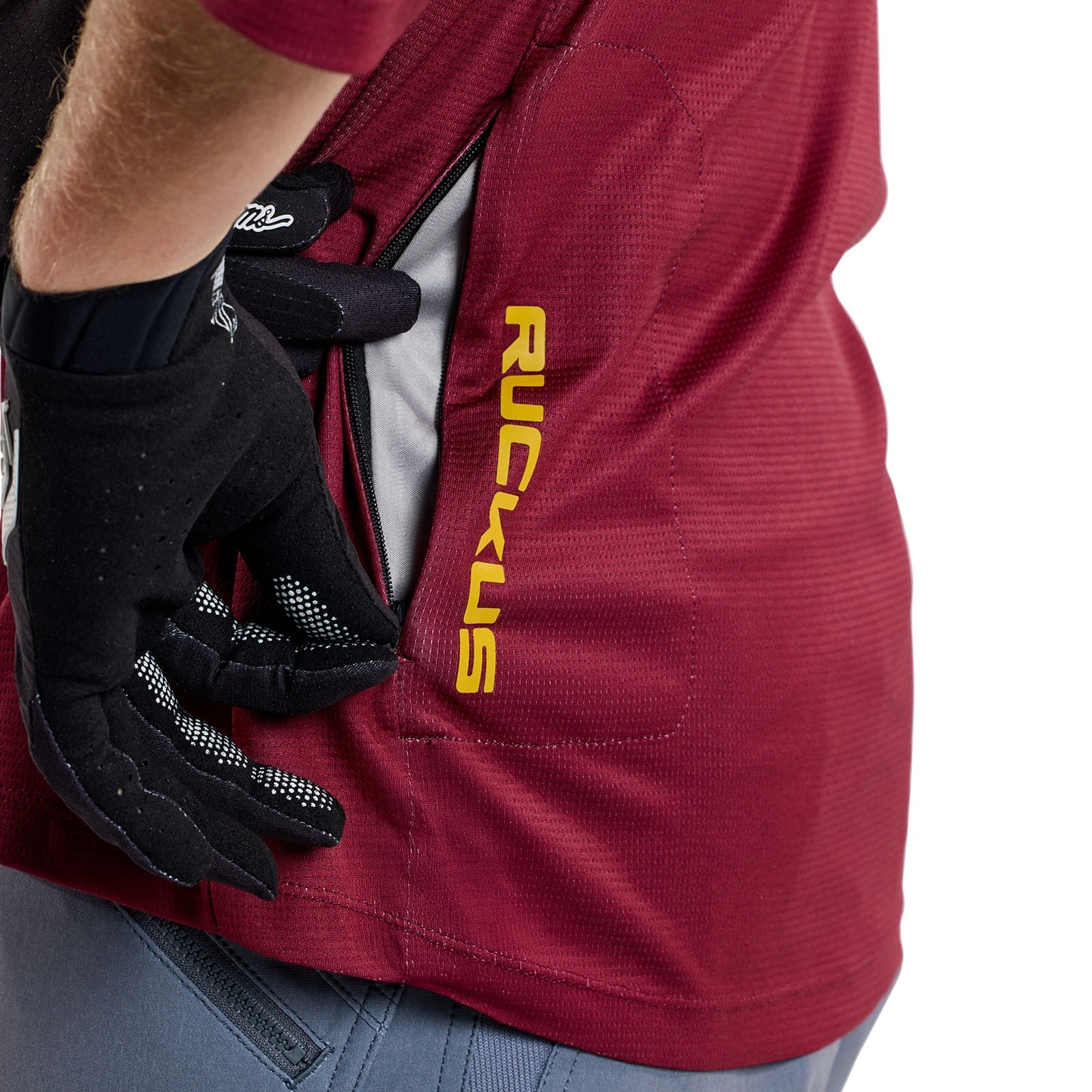 TLD Ruckus 3/4 Jersey Spun Oxblood