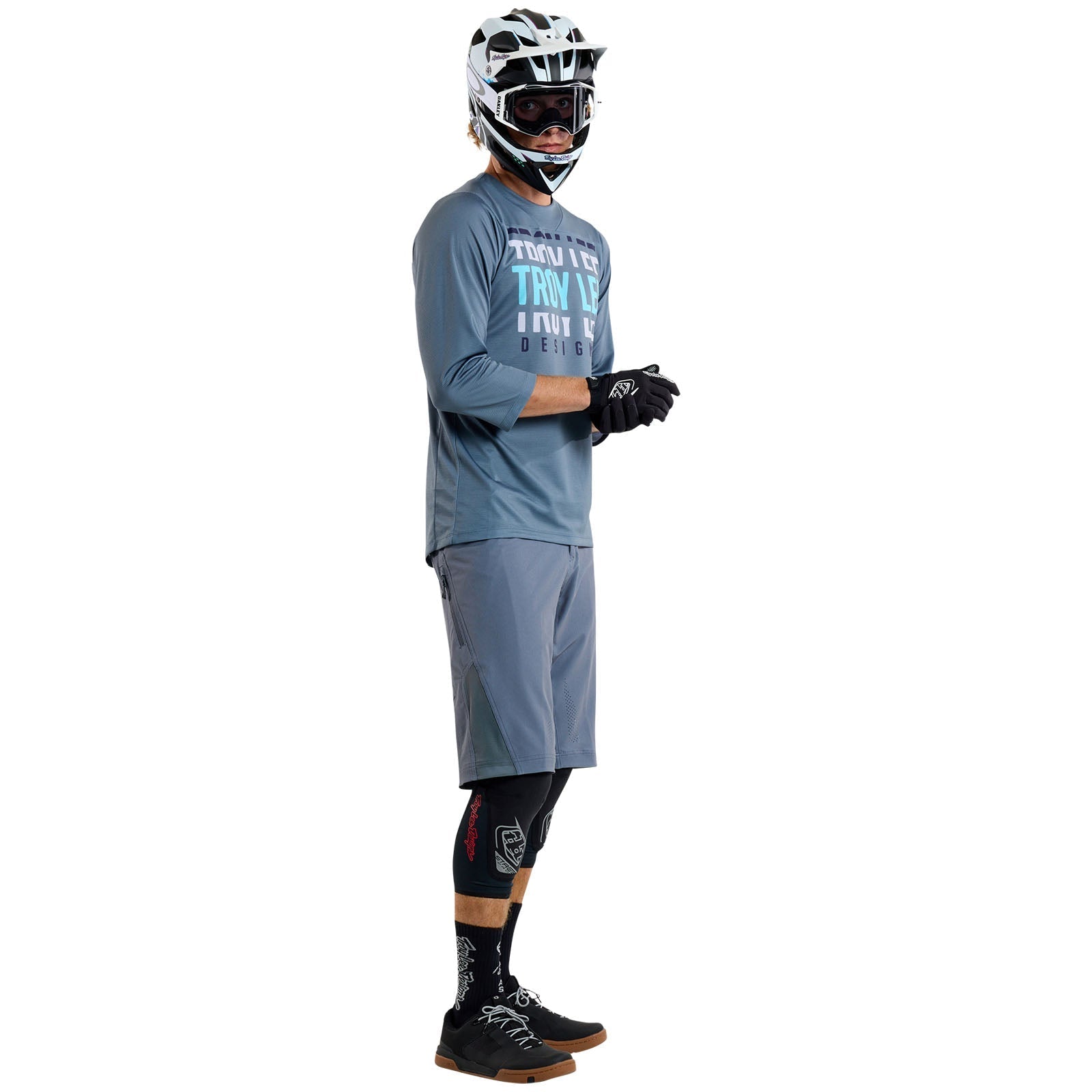 TLD Ruckus 3/4 Jersey Spun Steel Blue