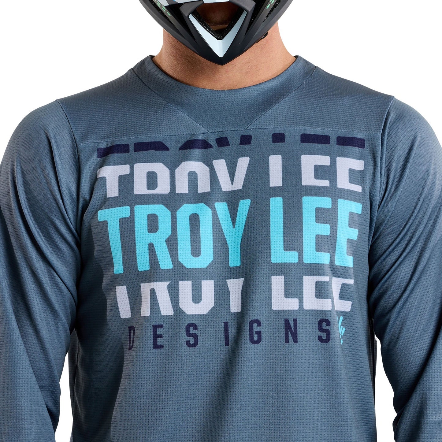TLD Ruckus 3/4 Jersey Spun Steel Blue